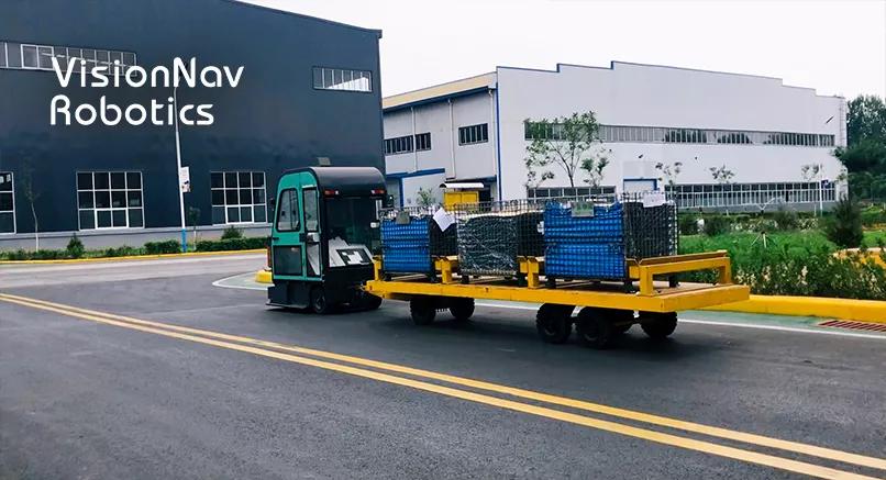 未来机器人助力大型机械制造企业实现室内外物流无人化升级