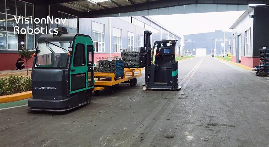 未来机器人助力大型机械制造企业实现室内外物流无人化升级 未来机器人助力大型机械制造企业实现室内外物流无人化升级